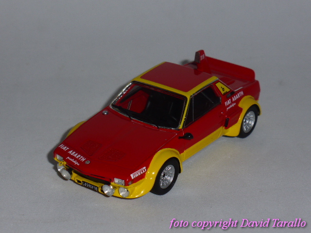 Uno strano caso: la Fiat X1/9 Prototipo 1:43 di Spark – PITLANEITALIA