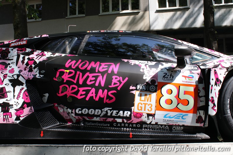 Modèle Réduit Lamborghini HuracÁn Gt3 Evo2 No.85 Iron Dames Le Mans 24h 2024 S Bovy M Gatting R Frey