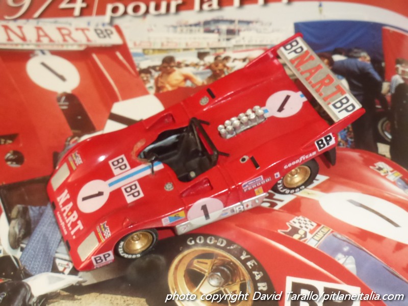 Modelli del passato: Ferrari 312P NART Le Mans&nbsp;1974