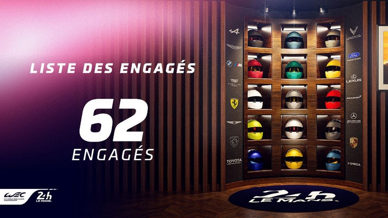 24 Ore di Le Mans 2026: la lista degli&nbsp;iscritti