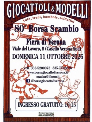 L’11 ottobre la prossima edizione della Borsa di scambio alla Fiera di&nbsp;Verona