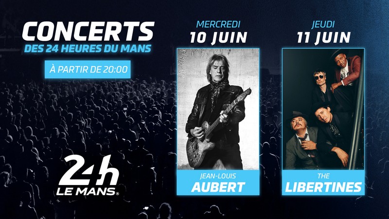 24 Ore di Le Mans 2026, due serate di concerti il mercoledì e il giovedì&nbsp;sera