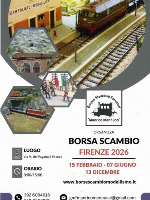 Le borse scambio fermodellistiche a&nbsp;Firenze