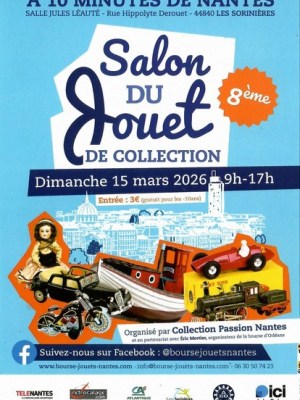 Salon du jouet de collection a Nantes, 15 marzo&nbsp;2026