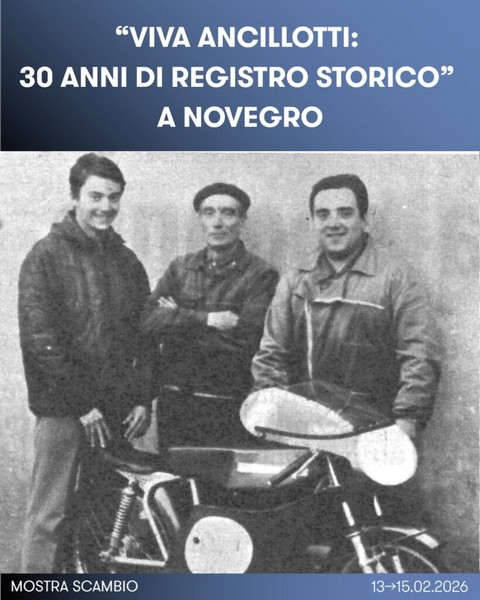 Esposizione tematica “Viva Ancillotti: 30 anni di registro storico a&nbsp;Novegro”