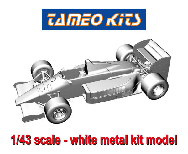 Disponibile a marzo il kit Tameo della Toleman-Hart TG185 F.1&nbsp;1985