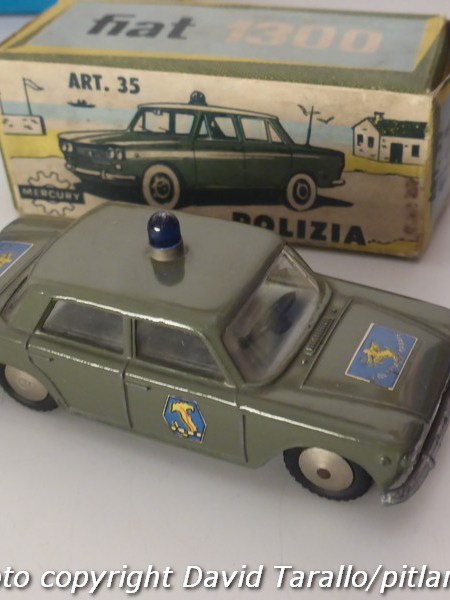 Modelli del passato: Fiat 1300 Polizia Stradale della&nbsp;Mercury