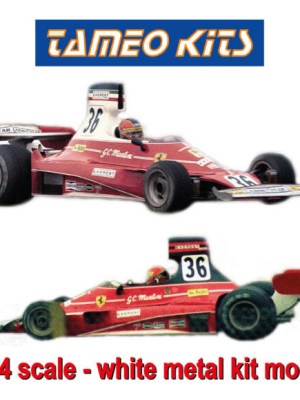 La Ferrari 312 T della Scuderia Everest 1976 nei programmi di&nbsp;Tameo