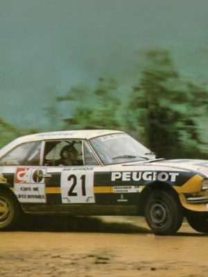 Peugeot 504 Coupé V6: 50 anni fa la vittoria al Rally Costa&nbsp;d’Avorio