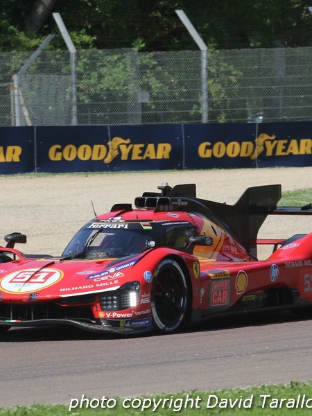 FIA-WEC a Imola: Giovinazzi con la Ferrari 499P sigla la pole&nbsp;position