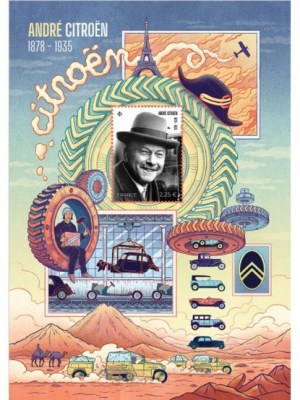 La Posta francese dedica un francobollo commemorativo ad André&nbsp;Citroën