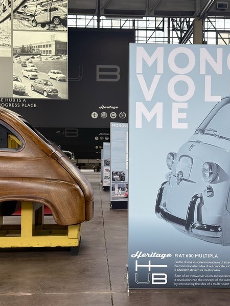 “Monovolume”: l’omaggio all’Heritage Hub per i 70 anni della Fiat 600&nbsp;Multipla