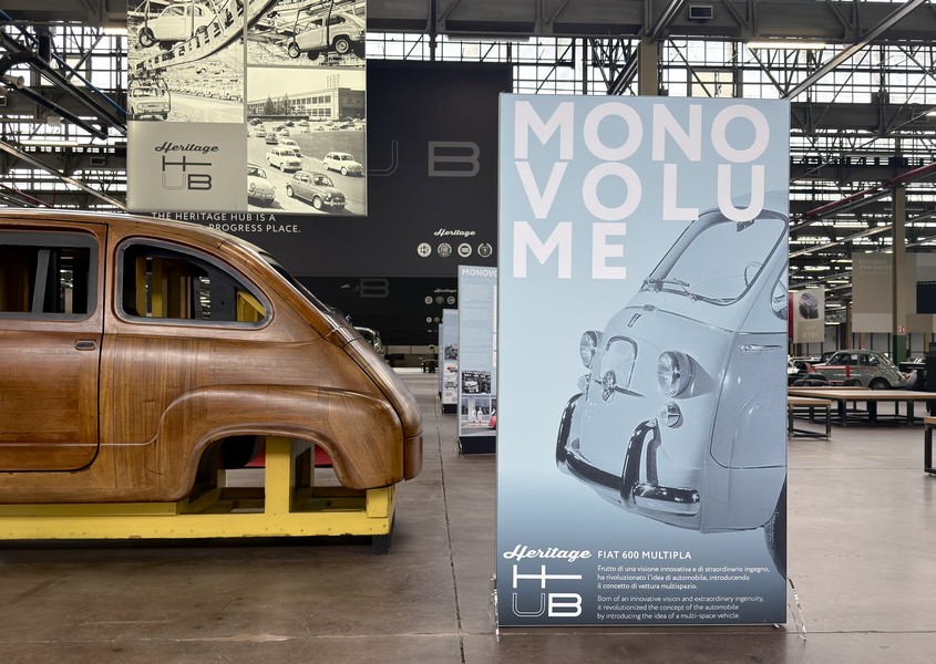 “Monovolume”: l’omaggio all’Heritage Hub per i 70 anni della Fiat 600&nbsp;Multipla