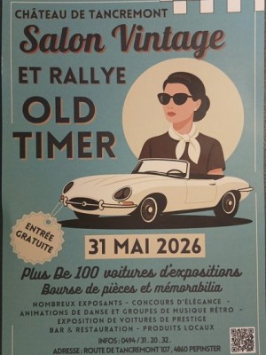 Il 31 maggio il Salon Vintage et Rallye Old&nbsp;Timer