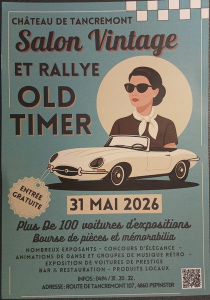 Il 31 maggio il Salon Vintage et Rallye Old&nbsp;Timer