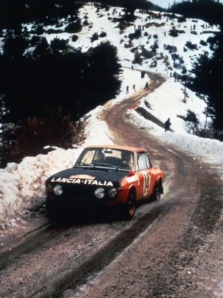 La Lancia Fulvia HF del Monte Carlo 1972 in mostra al Grimaldi Forum di&nbsp;Monaco