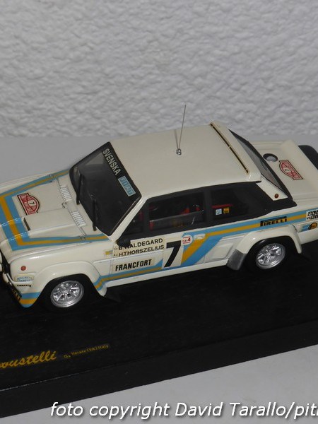 In margine a una Fiat 131 Abarth&nbsp;svedese