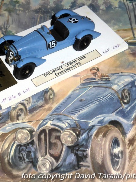 Modelli del passato: Delahaye 135S Le Mans 1938 di&nbsp;Manou