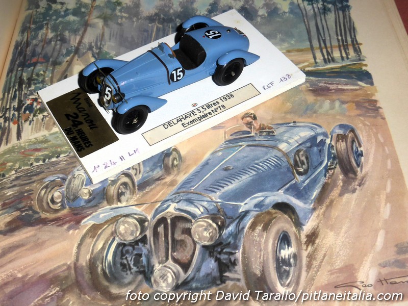 Modelli del passato: Delahaye 135S Le Mans 1938 di&nbsp;Manou
