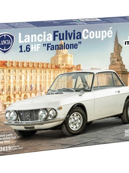 Da Italeri il kit della Lancia Fulvia 1600HF “Fanalone”