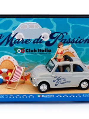 “Un mare di passione”: la Fiat 500D di Brumm per il Club&nbsp;Italia