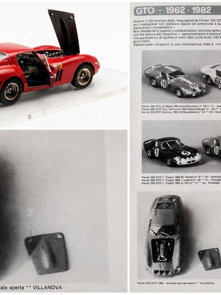 Modelli del passato: Ferrari 250 GTO di Carlo&nbsp;Villanova