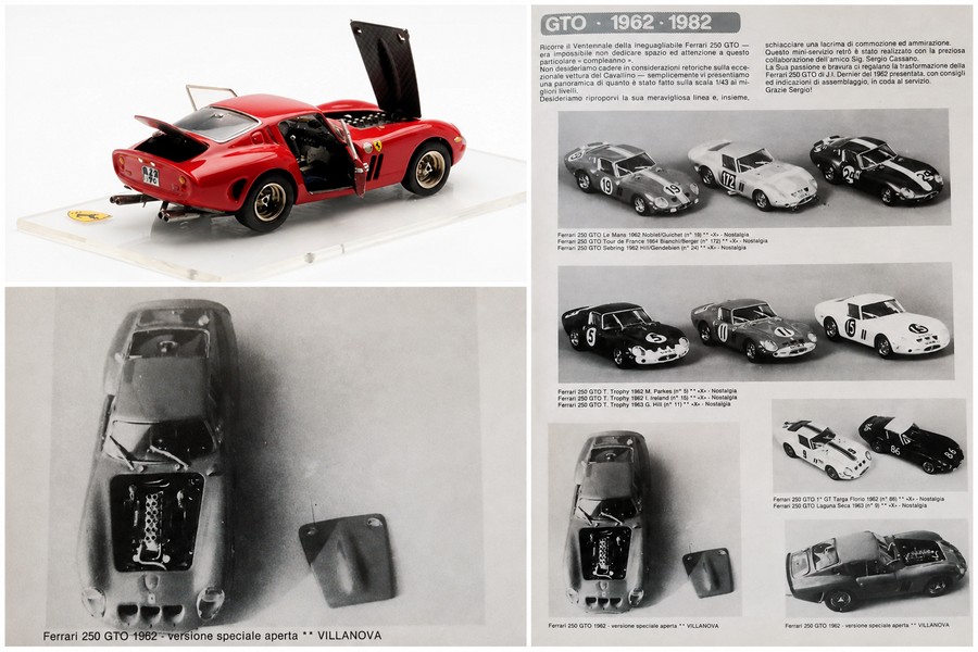 Modelli del passato: Ferrari 250 GTO di Carlo&nbsp;Villanova