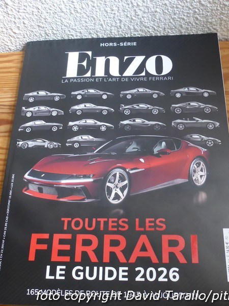 Rassegna stampa: Toutes les Ferrari – Le guide&nbsp;2026
