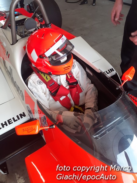 Bruno Giacomelli e l’Alfa Romeo 182T Formula 1 a&nbsp;Cremona