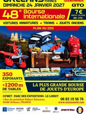 Domenica 24 gennaio 2027 la 48ma edizione della Borsa di&nbsp;Orléans